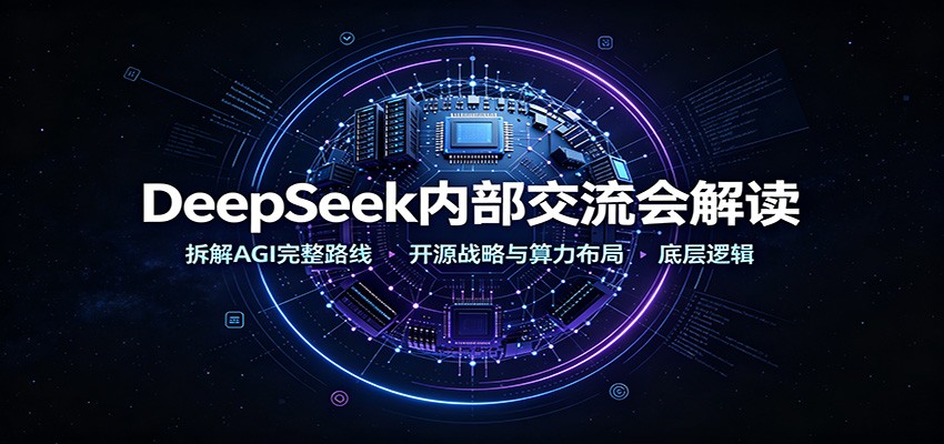 DeepSeek内部交流会解读：拆解AGI完整路线，开源战略与算力布局底层逻辑-智云网