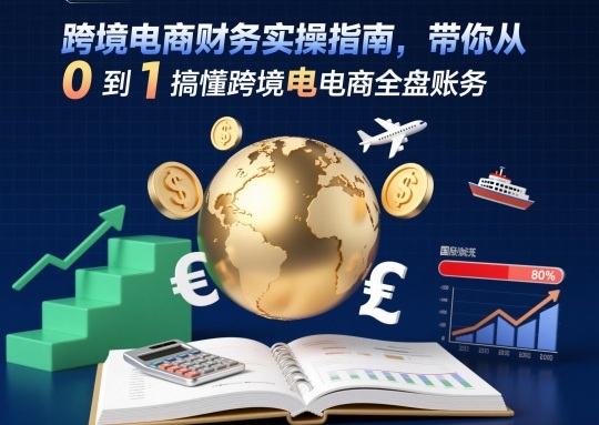 跨境电商财务实操指南,带你从0到1搞懂跨境电商全盘账务-智云网