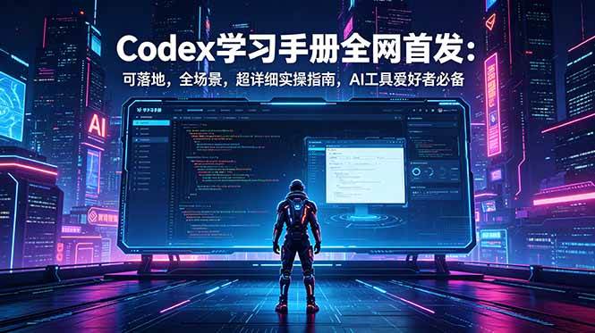 (18871期)Codex学习手册全网首发:可落地,全场景,超详细实操指南,AI工具爱好者必备-智云网