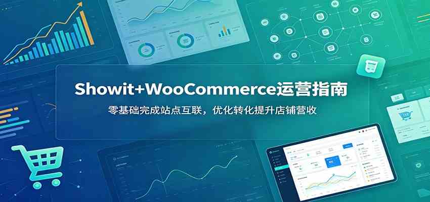 Showit+WooCommerce运营指南:零基础完成站点互联,优化转化提升店铺营收-智云网
