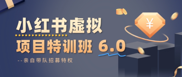 小红书虚拟项目特训课8.0,帮你从0到1打造稳定盈利的店铺,抓住流量红利(更新3月)-智云网