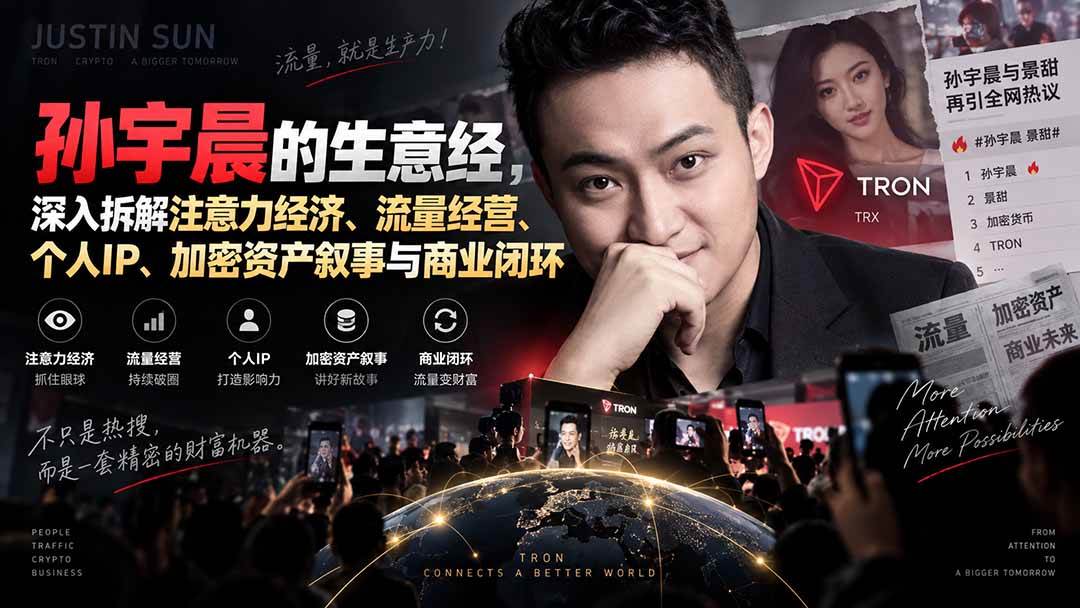 （20290期）某星球精华文章——孙宇晨的生意经，深入拆解注意力经济、流量经营、个人IP、加密资产叙事与商业闭环-智云网