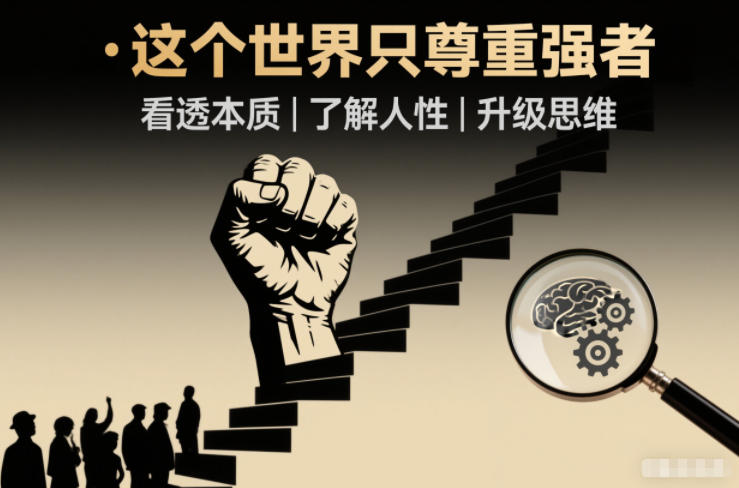 开悟1.0:这个世界只尊重强者,看透本质-了解人性-升级思维-智云网