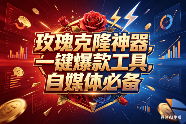 (18190期)玫瑰克隆,一键爆款工具,ai智能体,自媒体神器,50多个功能的教程-智云网