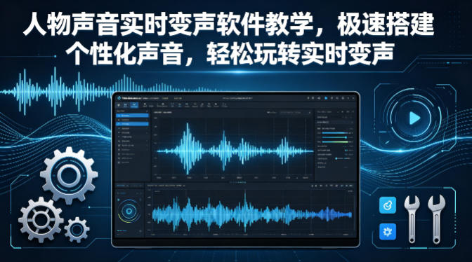 人物声音实时变声软件教学，极速搭建个性化声音，轻松玩转实时变声-智云网