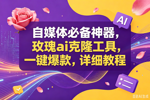 (18977期)玫瑰ai克隆工具,一键爆款ai神器,自媒体的必备工具,50多个功能,详细教程-智云网