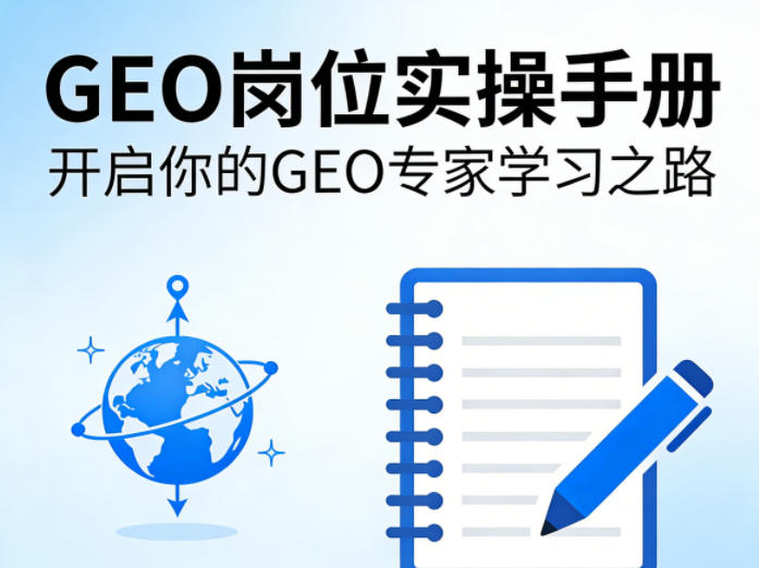 GEO岗位实操手册,开启你的GE0专家学习之路-智云网