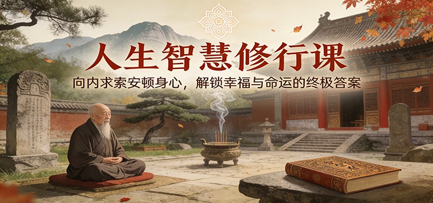 人生智慧修行课：向内求索安顿身心，解锁幸福与命运的终极答案-智云网