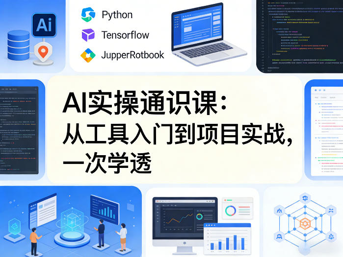 AI实操通识课，从工具入门到项目实战，一次学透-智云网