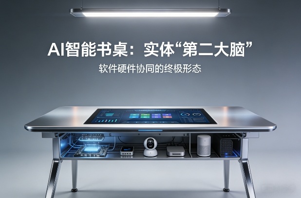 AI智能书桌搭建,构建你的实体“第二大脑”,软件硬件协同的终极形态-智云网