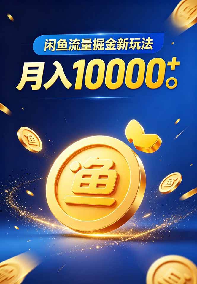 (18471期)闲鱼流量掘金虚拟资料新玩法,月入10000+ (18471期)闲鱼流量掘金虚拟资料新玩法,月入10000+