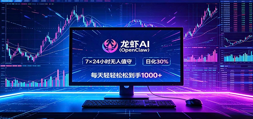 龙虾AI(OpenClaw)全自动挂机，智能操控电脑高效执行任务，每天轻松到手四位数-智云网