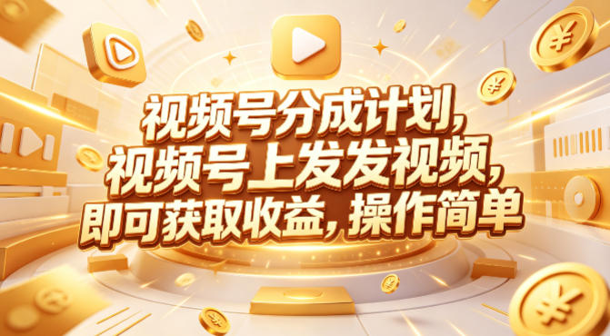 视频号分成计划,599元众筹的Red团队课程,视频号上发发视频,即可获取收益,操作简单 视频号分成计划,599元众筹的Red团队课程,视频号上发发视频,即可获取收益,操作简单
