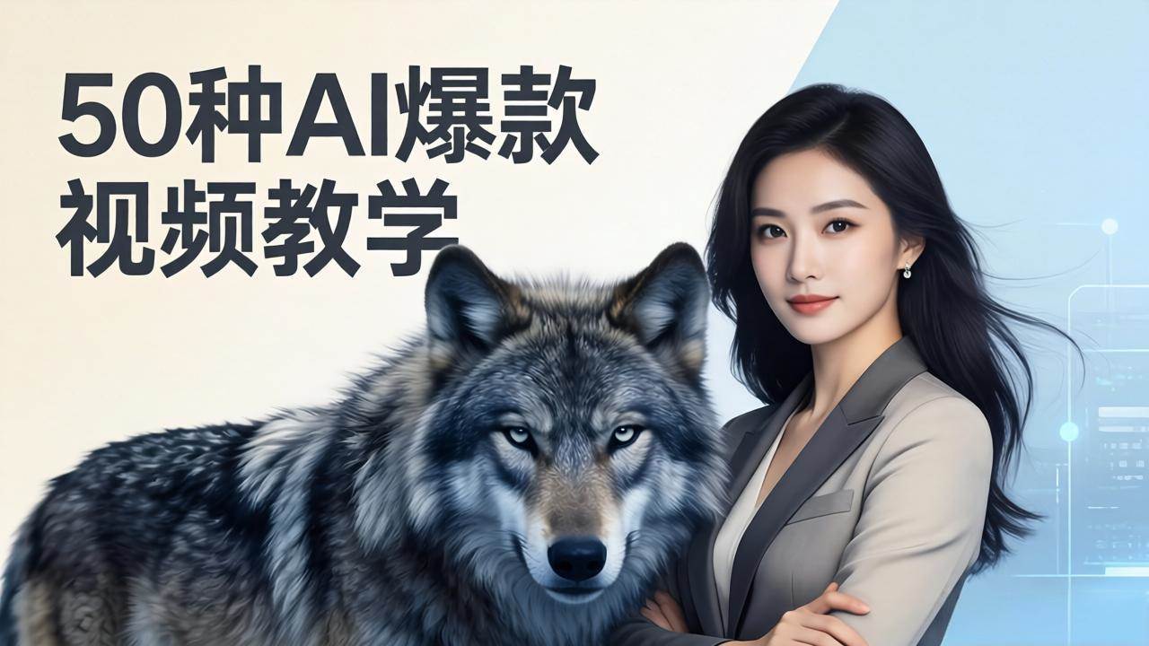 (17815期)50种AI爆款视频教学:影视级古诗词+治愈萌宠+山海经蛟龙,高阶宝典商业落地-智云网