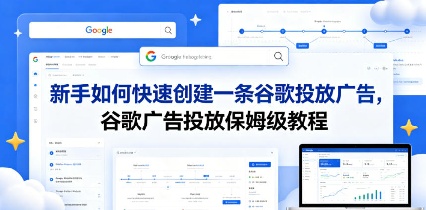 新手如何快速创建一条谷歌投放广告,谷歌广告投放保姆级教程 新手如何快速创建一条谷歌投放广告,谷歌广告投放保姆级教程