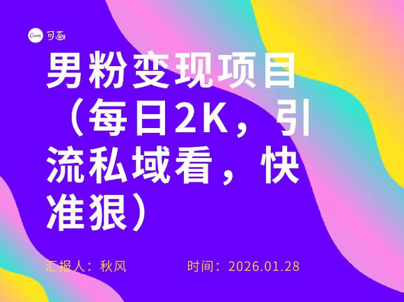 小红书最新男粉引流项目,每日20张引流私域,快准狠-智云网