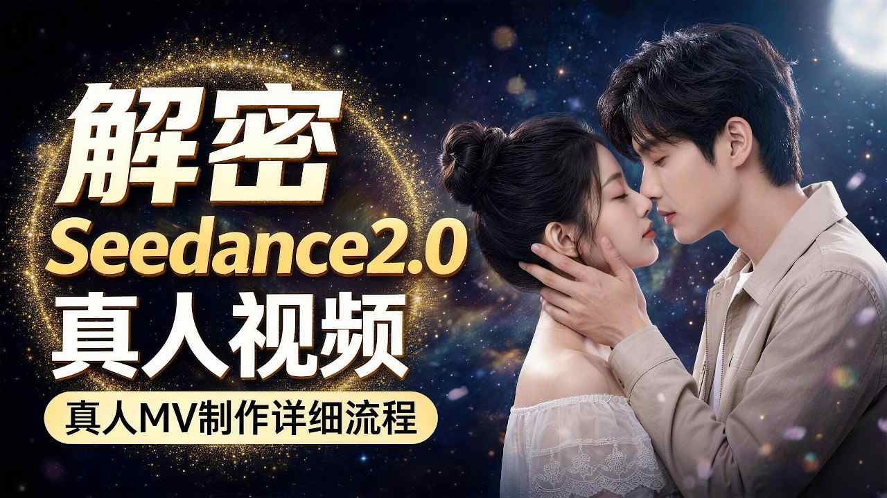 Seedance 2.0解密教程:零基础制作真人MV全流程 Seedance 2.0解密教程:零基础制作真人MV全流程