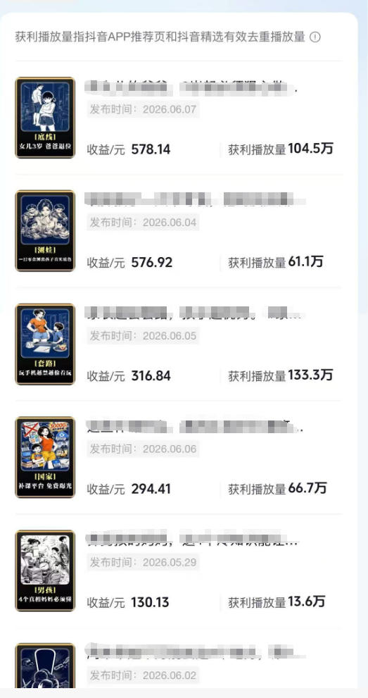 抖音某博主的育儿Ai视频全流程0-1实操,伙伴计划+分成计划+商单收徒等多种收益,日入300+ 抖音某博主的育儿Ai视频全流程0-1实操,伙伴计划+分成计划+商单收徒等多种收益,日入300+