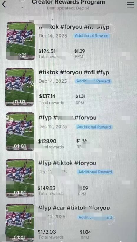 Tiktok中视频体育赛道混剪原创长期玩法,靠播放量賺米,小白轻松上手