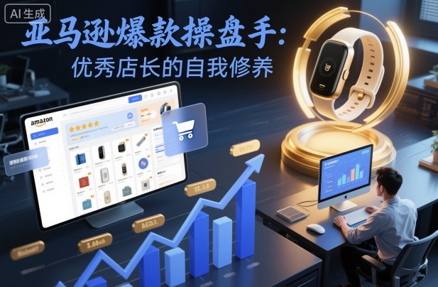 亚马逊爆款操盘手：优秀店长的自我修养-智云网