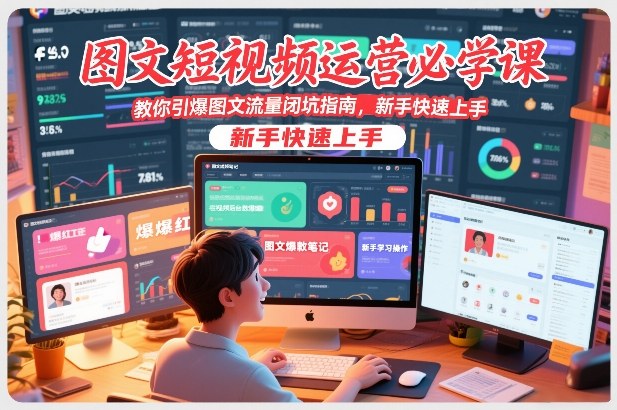 图文短视频运营必学课,教你引爆图文流量闭坑指南,新手快速上手-智云网