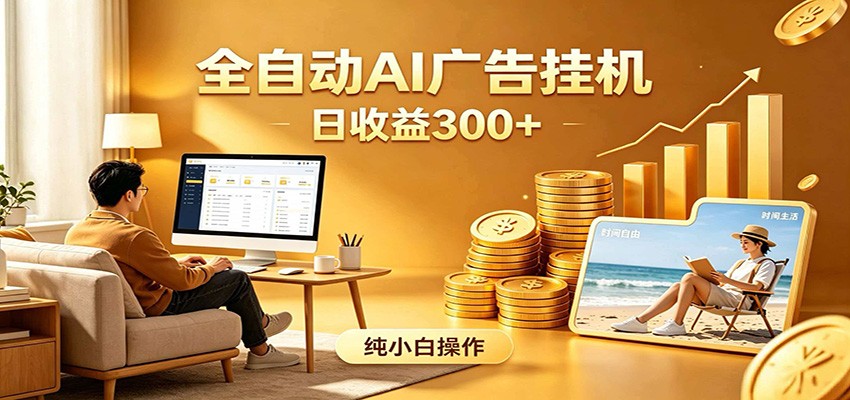 AI风口项目,全程解放双手,后台自动运行赚取收益,每天稳定收益300+-智云网
