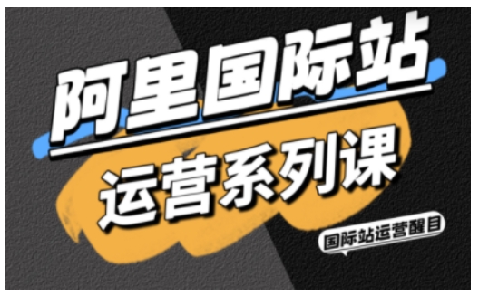 阿里国际站运营系列课，涵盖精准引流、直通车与全站推实战SOP，搭配AI效率工具包与高阶增长玩法（更新）-智云网