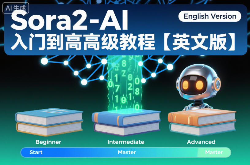 Sora2-AI入门到高级教程【英文版】
