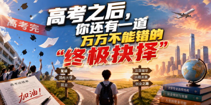 付费文章:高考之后,你还有一道万万不能错的“终极抉择”-智云网