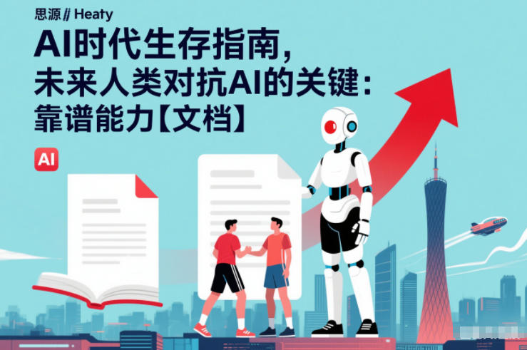 AI时代生存指南，未来人类对抗AI的关键：靠谱能力【文档】-智云网