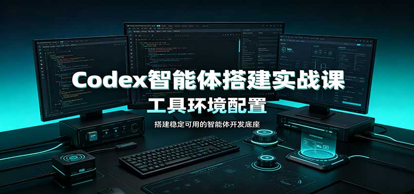 Codex智能体搭建实战课:工具环境配置,自定义技能开发,多业务自动化教学-智云网