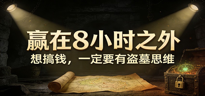 公众号付费文章《赢在8小时之外,想搞钱,一定要有盗墓思维》-智云网