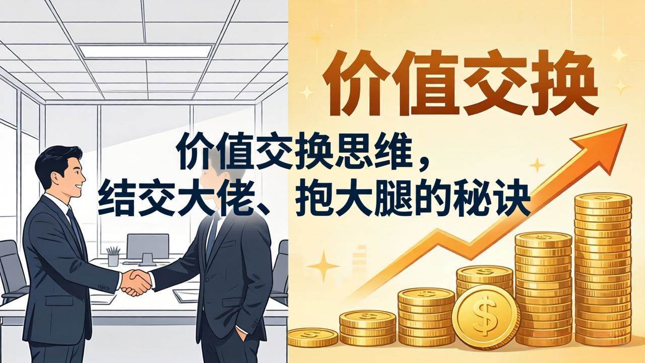 (18258期)某付费文章:价值交换思维,结交大佬、抱大腿的秘诀 (18258期)某付费文章:价值交换思维,结交大佬、抱大腿的秘诀