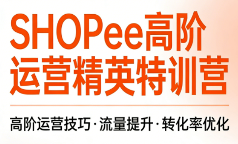 梦凡老师·Shopee虾皮高阶运营课程-智云网