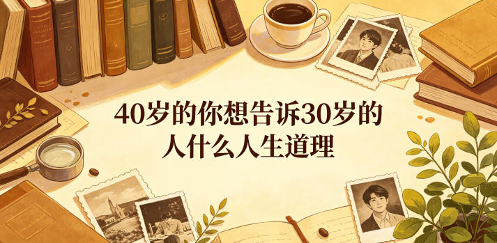 公众号付费文章：40岁的你想告诉30岁的人什么人生道理？-智云网