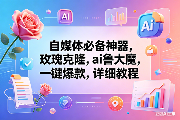 (18273期)玫瑰克隆神器,一键爆款工具,自媒体必备,60多个功能的教程 (18273期)玫瑰克隆神器,一键爆款工具,自媒体必备,60多个功能的教程