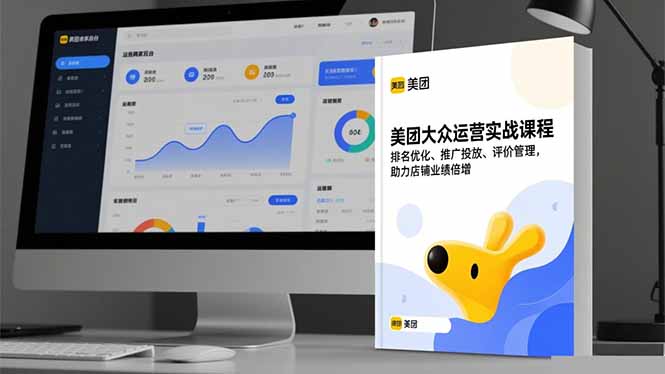 美团大众运营实战课程,排名优化、推广投放、评价管理,助力店铺业绩倍增-智云网