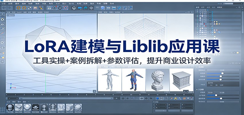 LoRA建模与Liblib应用课:工具实操+案例拆解+参数评估,提升商业设计效率-智云网