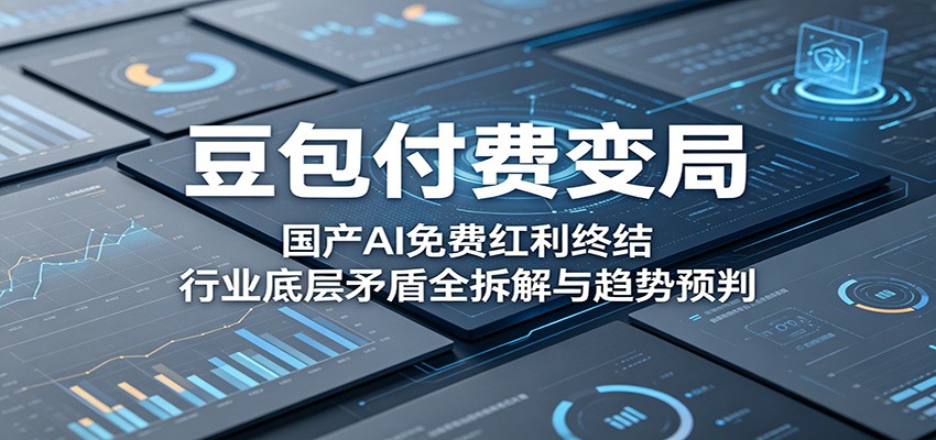 豆包付费变局：国产AI免费红利终结，行业底层矛盾全拆解与趋势预判-智云网