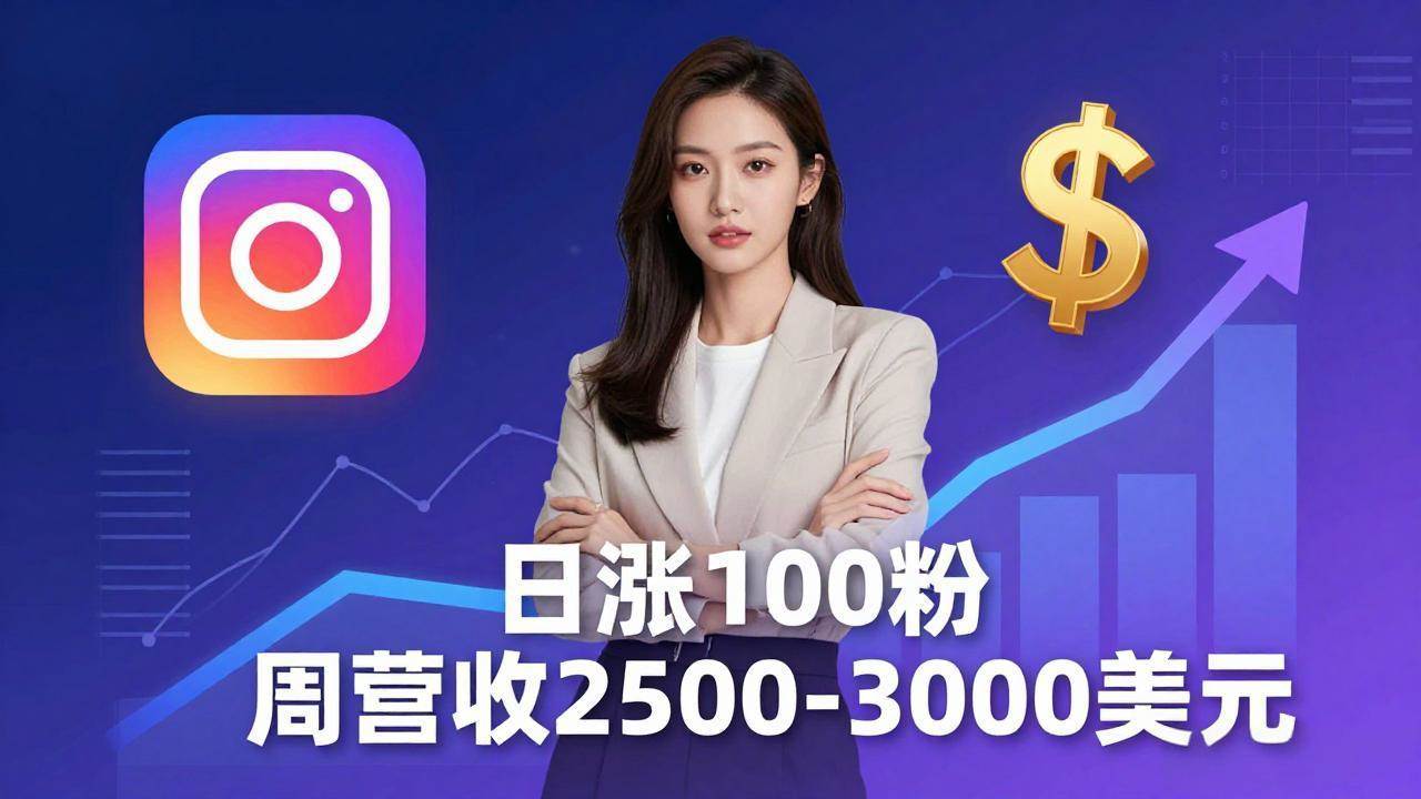 （18299期）想做数字产品？Sheri亲授：日涨100粉、每周2500至3000美元的营收，Instagram躺着赚-智云网