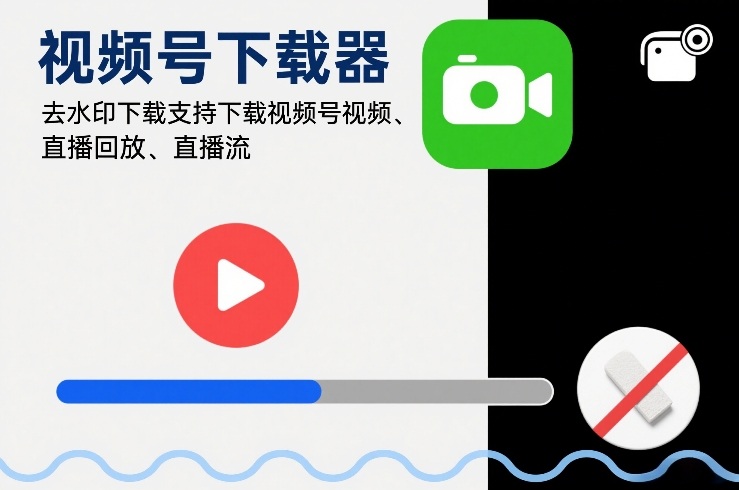 视频号下载器，去水印下载，支持下载视频号视频、直播回放、直播流-智云网