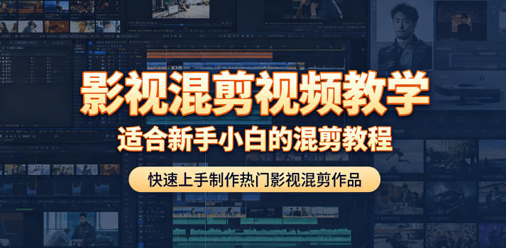 影视混剪视频教学,适合新手小白的混剪教程,快速上手制作热门影视混剪作品-智云网