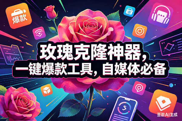 （18246期）玫瑰克隆神器，一键爆款工具，自媒体必备，50多个功能的教程-智云网