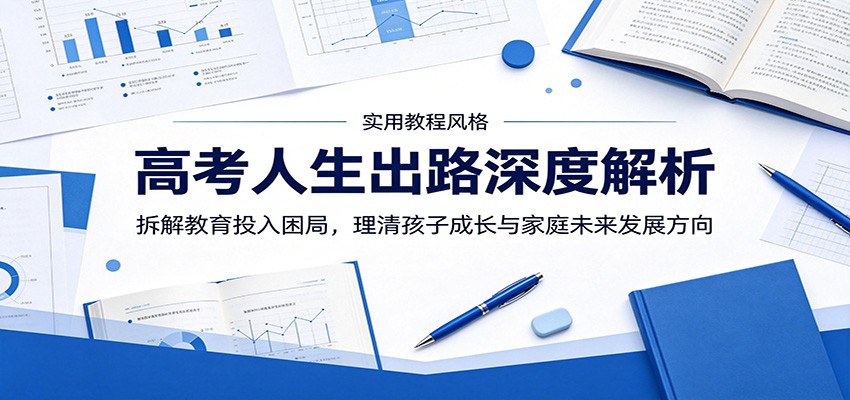 高考人生出路深度解析:拆解教育投入困局,理清孩子成长与家庭未来发展方向-智云网