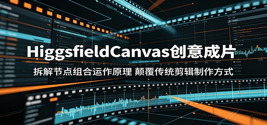 HiggsfieldCanvas创意成片:拆解节点组合运作原理,颠覆传统剪辑制作方式-智云网