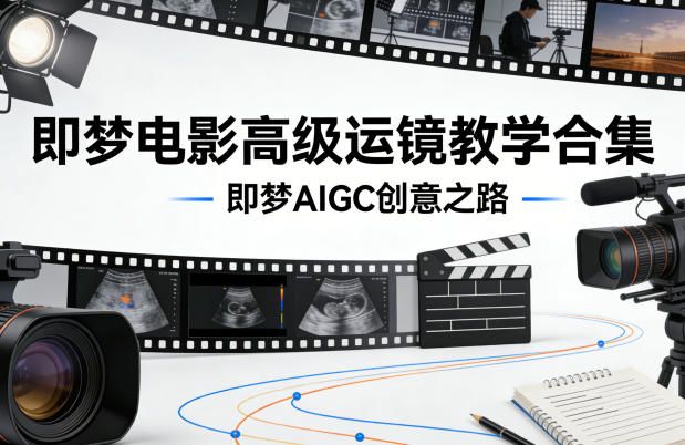 即梦电影高级运镜教学合集,即梦AIGC创意之路-智云网