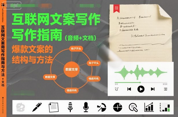 互联网文案写作指南爆款文案的结构与方法(音频+文档)
