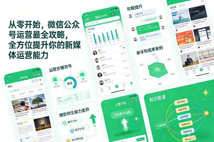 从零开始,微信公众号运营最全攻略,全方位提升你的新媒体运营能力-智云网
