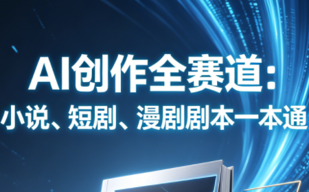 AI创作全赛道:小说、短剧、漫剧剧本一本通(更新5月)-智云网