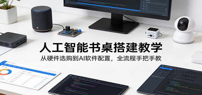 人工智能书桌搭建教学:从硬件选购到AI软件配置,全流程手把手教-智云网